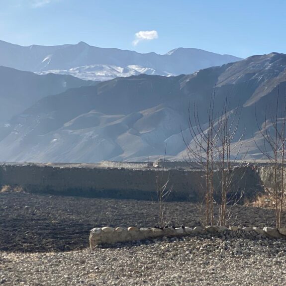 Chusang and Kagbeni villages in Upper Mustang Nepal