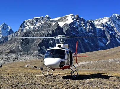 Luxury Everest Base Camp trek with helicopter return