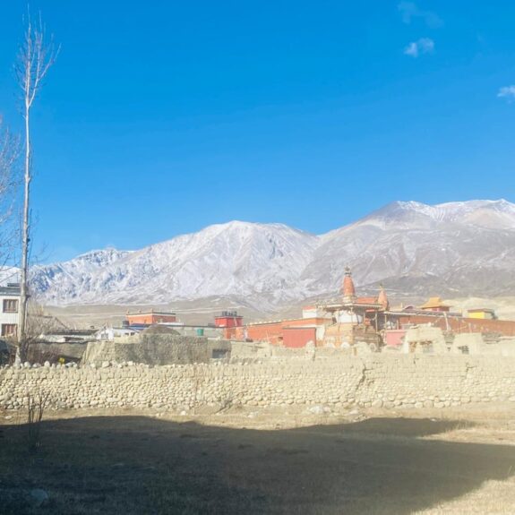 Ghiling village in Upper Mustang