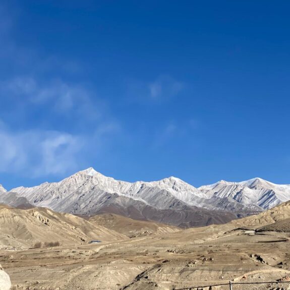 Panoramic view from Syangbochen Upper Mustang